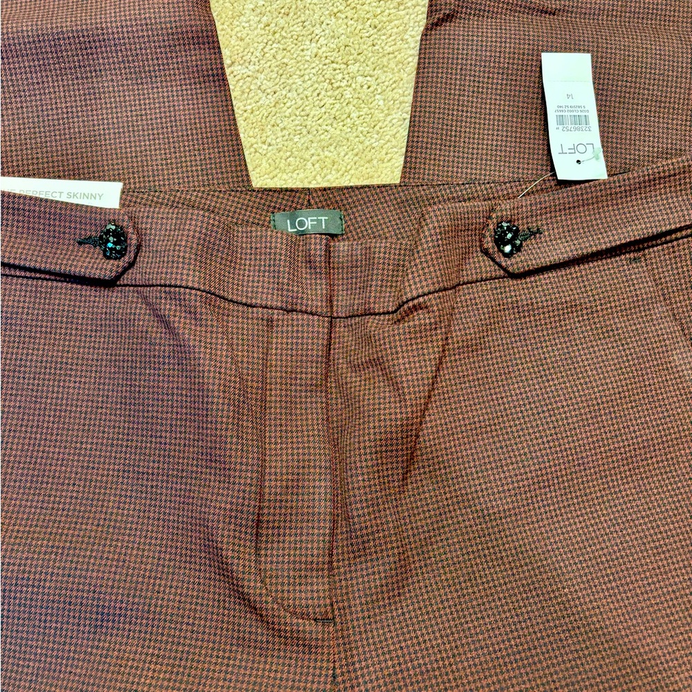 NWT LOFT The Perfect Skinny Pant - Picture 2 of 3